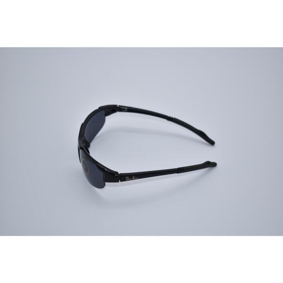 VINTAGE Ray-Ban Sport Shield Sunglasses Black Bausch & Lomb - Picture 3 of 9